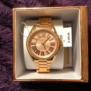 Michaels Kors Womens Rose Gold Watch